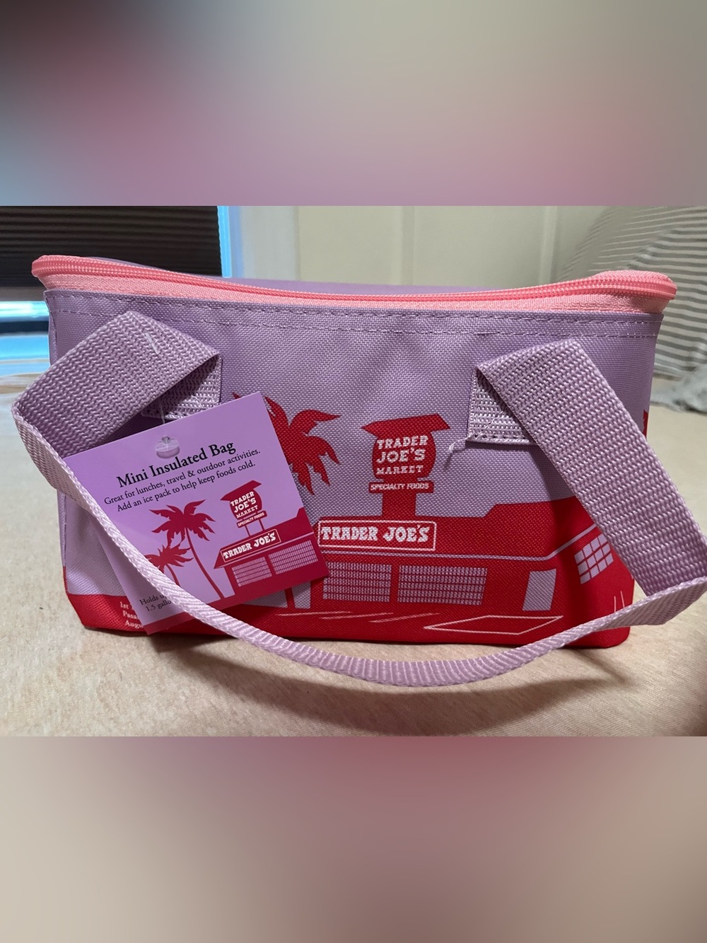 Mini Trader Joes Insulated Bag
